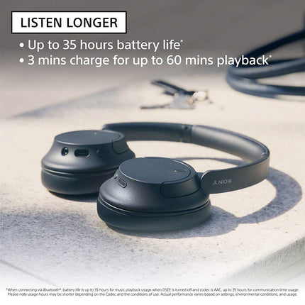 Sony WH-CH720N, Wireless Over-Ear Active Noise Cancellation Headphones with Mic (UNBOXED) - Unboxify