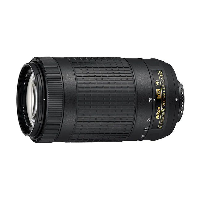 Nikon AF-P DX NIKKOR 70-300 mm f/4.5-6.3G ED VR Lens for DSLR Cameras (Black) (UNBOXED) - Unboxify