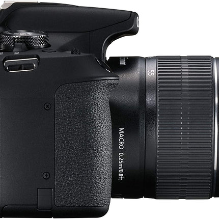Canon EOS 1500D 24.1 Digital SLR Camera (Black) with EF S18-55 is II Lens (UNBOXED) - Unboxify