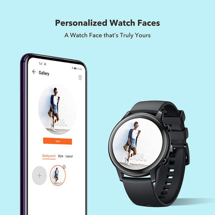 HONOR Magic Watch 2 (42 mm) Always On AMOLED Display, SpO2, 15 Workout Modes, Music Playback & In-Built Storage, Female Cycle & Sleep & HR Monitor, Personalized Watch Face, 7-Days Battery - Grabgear.in