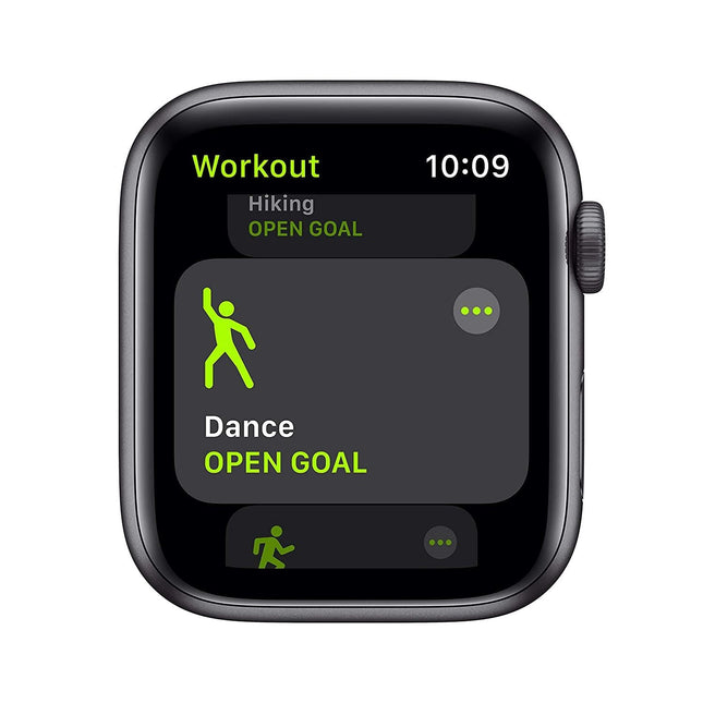 New Apple Watch SE (44mm) - Space Grey Aluminium Case with Black Sport Band - Grabgear.in