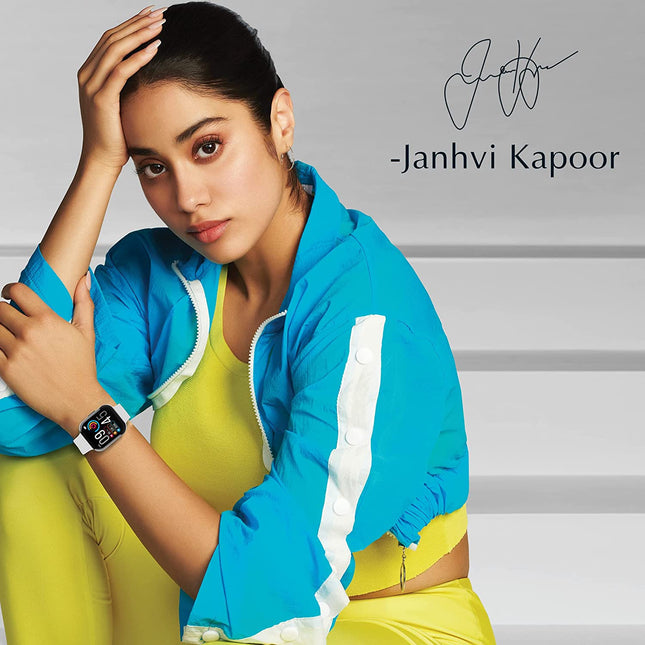 (UNBOXED) ZEBRONICS Zeb-Fit1220CH Smart Fitness Watch, 2.5D Curved Glass Full Touch Display, SpO2, BP & Heart Rate Monitor, IP67 Water Resistant, 7 Sports Mode - Unboxify