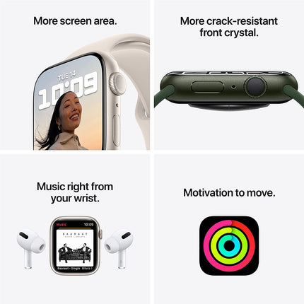 Apple Watch Series 7 (GPS, 41mm) - Aluminium Case - Regular (UNBOXED) (UNACTIVATED) - Unboxify