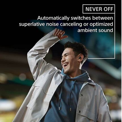 Sony WF-LS900N Truly Wireless Noise Cancelling Headphones - Multipoint Connection - Ultra-Light for All-Day Comfort with Crystal Clear Call Quality - Up to 20 Hours Battery Life (UNBOXED) - Unboxify