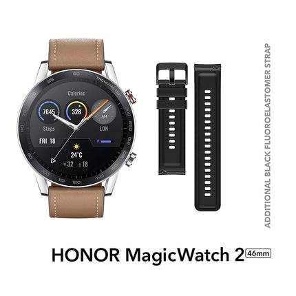 Honor Magic Watch 2 46 mm 14-Days Battery, SpO2, BT Calling, AMOLED Touch Screen - Grabgear.in