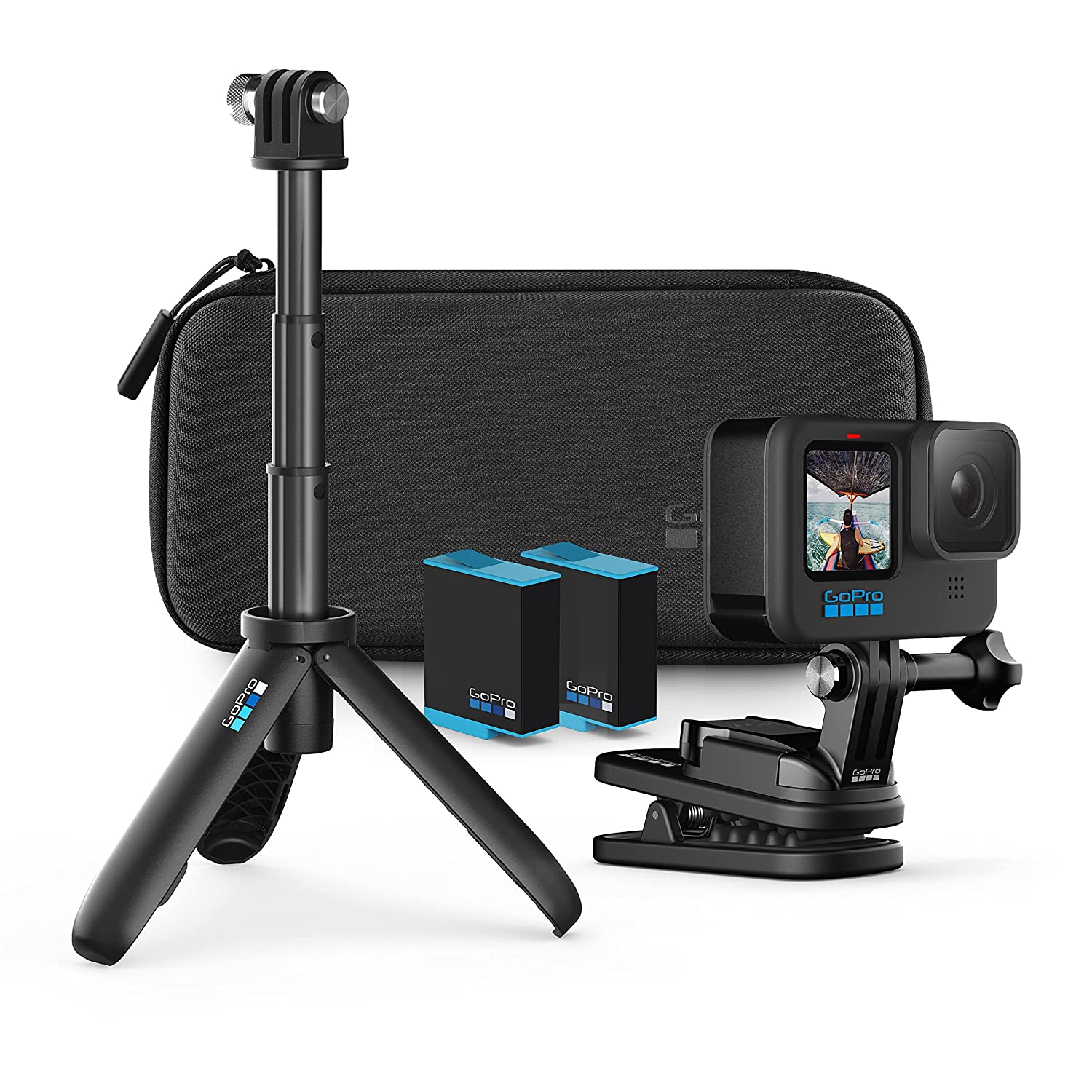 Gopro Rear GoPro HERO10 Black - Waterproof Action Camera with Front LCD and Touch ...