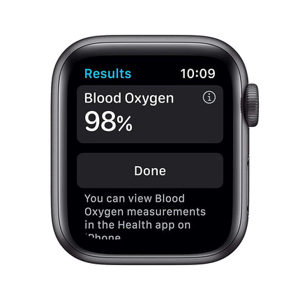New Apple Watch Series 6 (GPS + Cellular) - Space Grey Aluminium Case with Black Sport Band - Grabgear.in