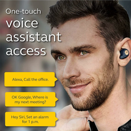 Jabra Elite 65t Active  – True Wireless Earbuds with Charging Case –  Bluetooth Earbuds with a Secure Fit and Superior Sound - Grabgear.in