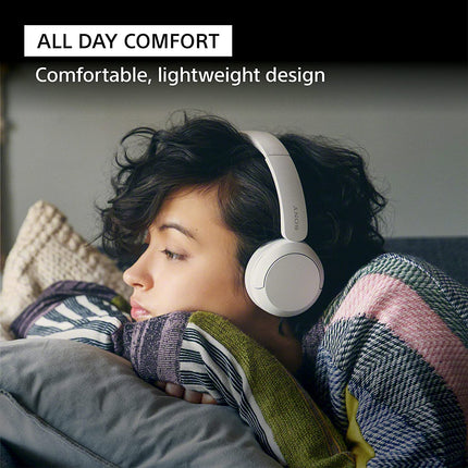 Sony WH-CH520, Wireless On-Ear Bluetooth Headphones with Mic (UNBOXED) - Unboxify