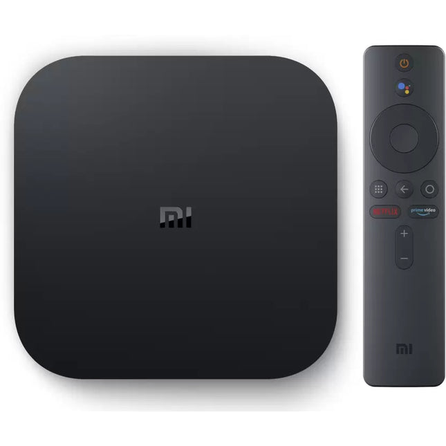 Mi Box 4k Media Streaming Device  (Black) (UNBOXED) - Unboxify