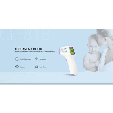 Techavent InstaTemp Digital Infrared Thermometer (KL717) CE, FDA, ROSH Approved - Grabgear.in