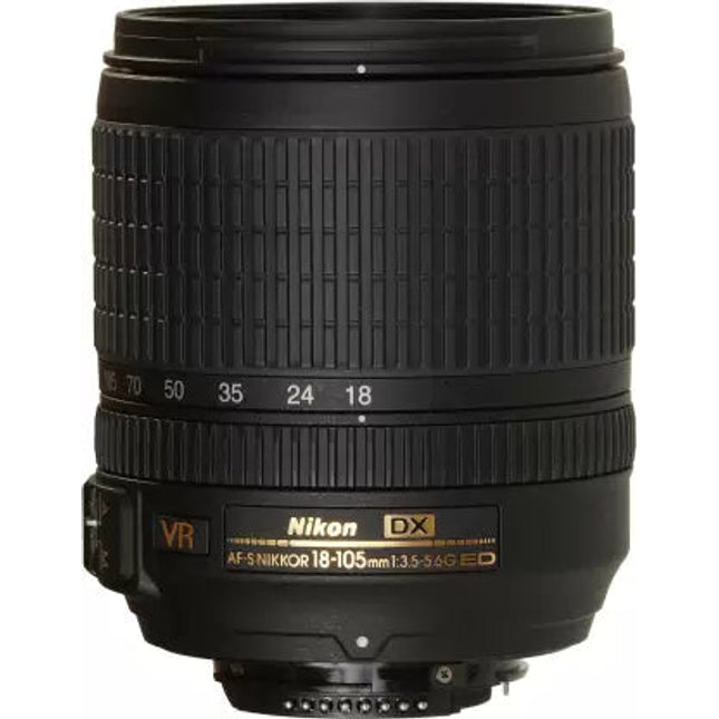 Nikon AF-S DX Nikkor 18-105mm F/3.5-5.6 G ED VR Zoom Lens for Nikon DSLR Camera (UNBOXED) - Unboxify