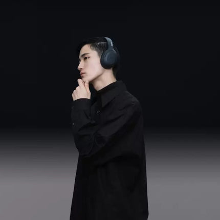 Sony WH-H910N Over-Ear Wireless Bluetooth Headset with Mic (Black) (UNBOXED) - Unboxify